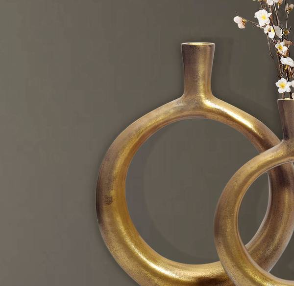 Vasen-Set Timzit 2-teilig Gold