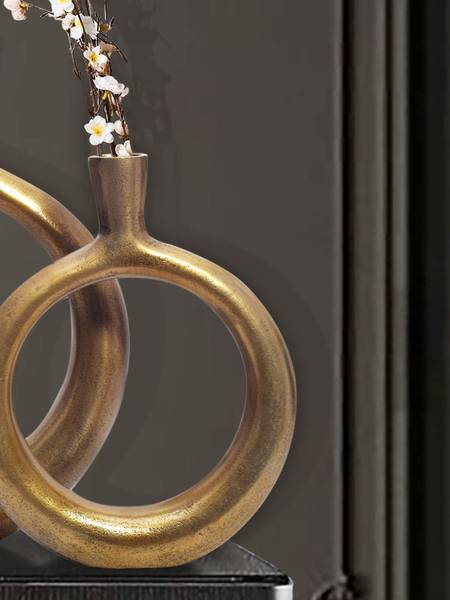Vasen-Set Timzit 2-teilig Gold