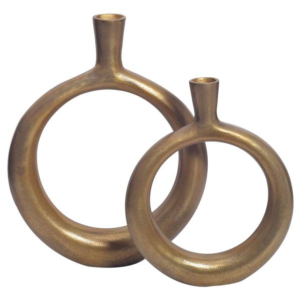 Vasen-Set Timzit 2-teilig Gold