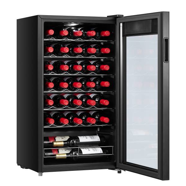 Weinkühlschrank WKS 1-40 Schwarz