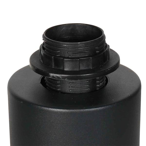 Tischleuchte Bloeba Typ B Aluminium / Rattan - 1-flammig