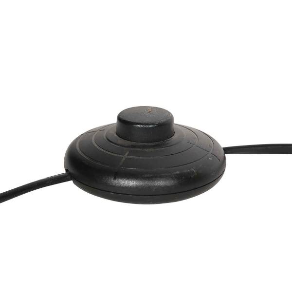 Tischleuchte Bloeba Typ B Aluminium / Rattan - 1-flammig