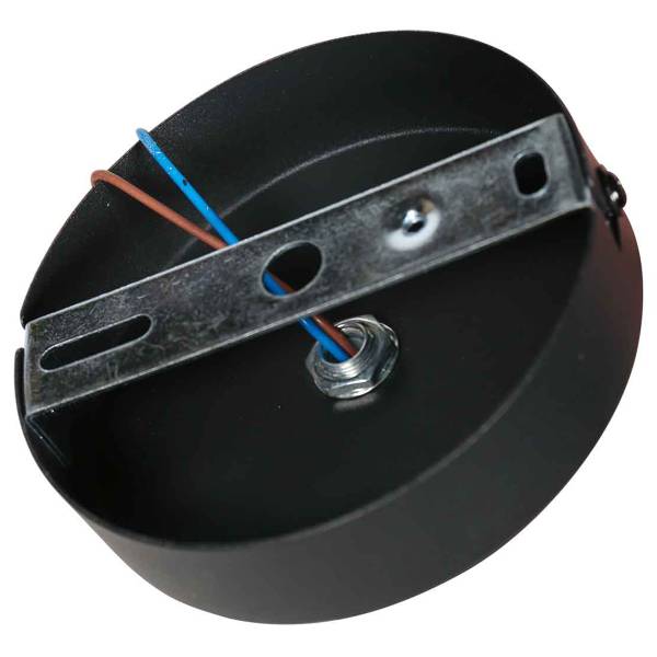 Deckenleuchte Bloeba Typ D Aluminium / Rattan - 1-flammig