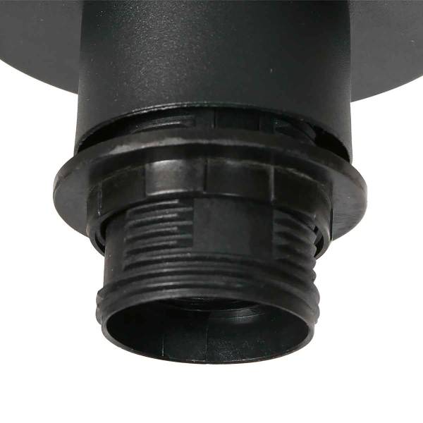 Deckenleuchte Bloeba Typ D Aluminium / Rattan - 1-flammig