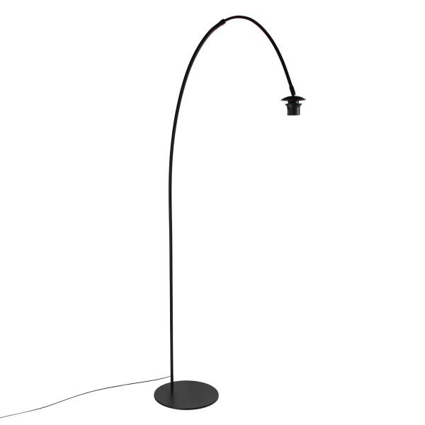 Stehleuchte Curve Typ B Aluminium / MDF - 1-flammig