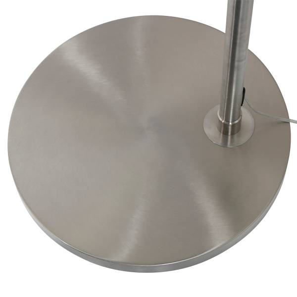 Stehleuchte Sparkled Light Typ D Aluminium / Leinen - 1-flammig