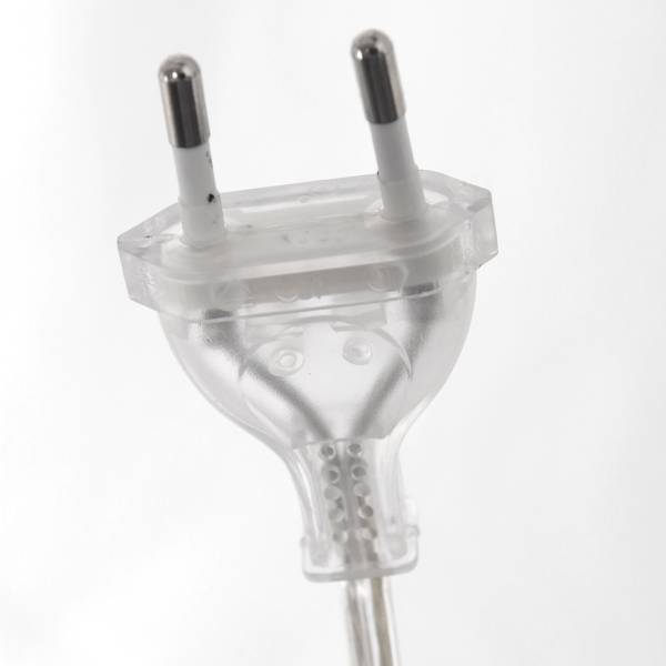 Stehleuchte Sparkled Light Typ D Aluminium / Leinen - 1-flammig