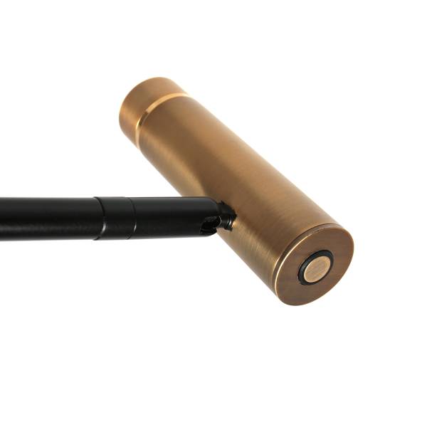 Stehleuchte Lumo Typ A Aluminium - 1-flammig - Gold