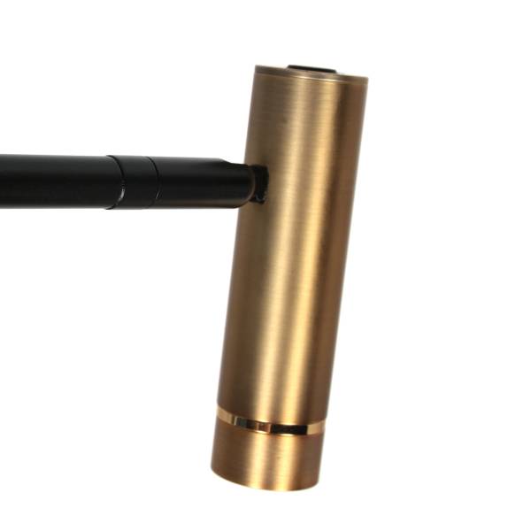 Stehleuchte Lumo Typ A Aluminium - 1-flammig - Gold