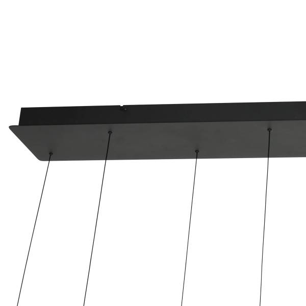 Pendelleuchte Alisio Typ G Aluminium / Klarglas - 8-flammig - Gold
