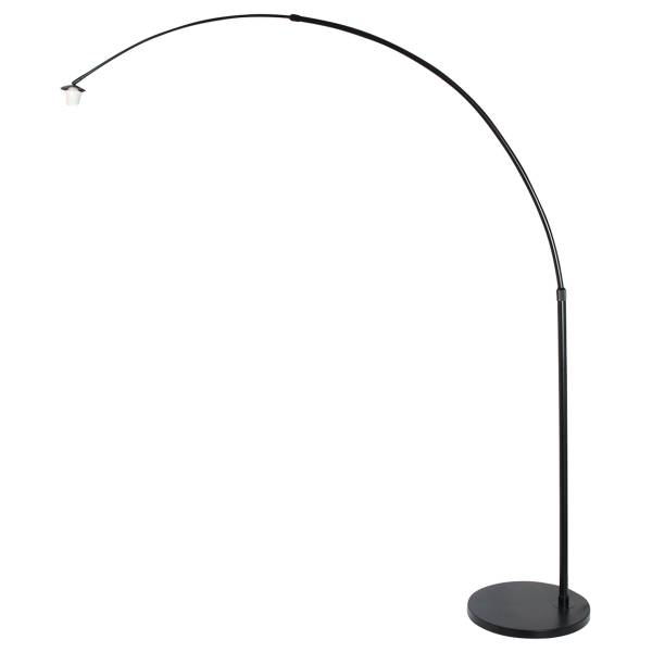 Stehleuchte Sparkled Light Typ G Aluminium / Leinen - 1-flammig - Beige