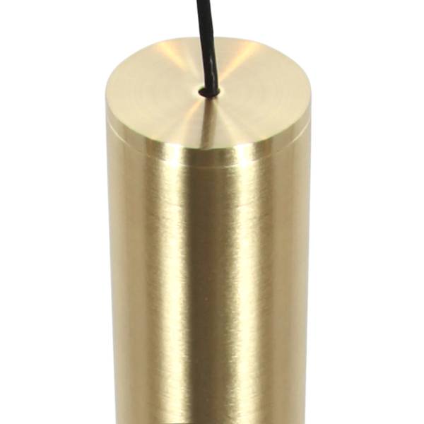 Pendelleuchte Alisio Typ D Aluminium / Klarglas - 5-flammig