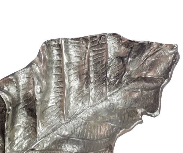 Dekoschale Buruk Aluminium - Silber