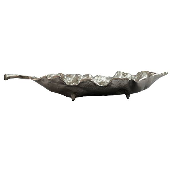 Dekoschale Buruk Aluminium - Silber