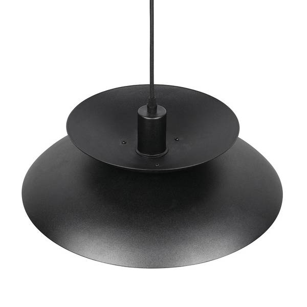 Pendelleuchte Amarila Eisen - 1-flammig - Schwarz - Durchmesser: 40 cm