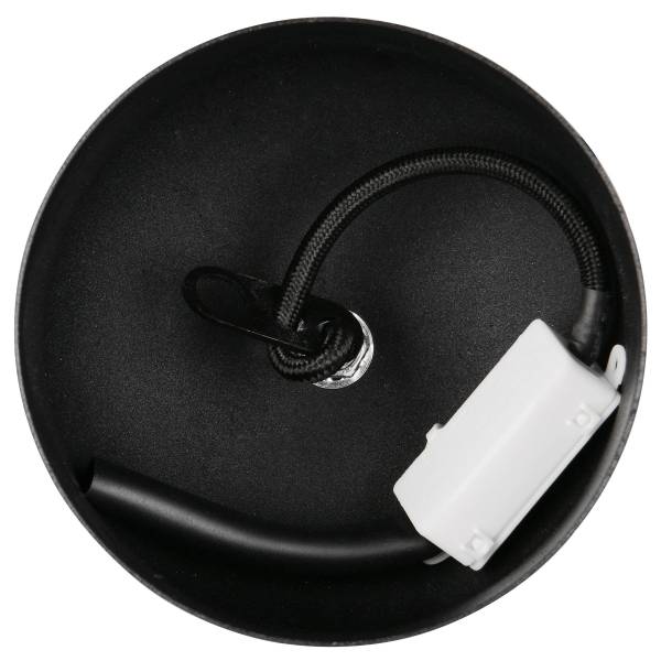 Pendelleuchte Amarila Eisen - 1-flammig - Schwarz - Durchmesser: 40 cm