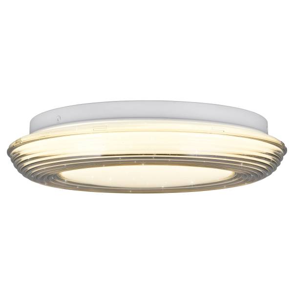 Deckenleuchte Daro Polycarbonat - 1-flammig - Durchmesser: 27 cm