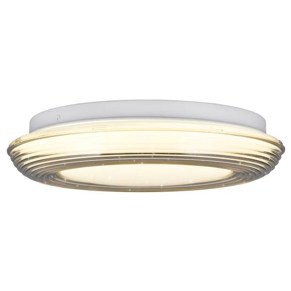 Deckenleuchte Daro Polycarbonat - 1-flammig - Durchmesser: 27 cm