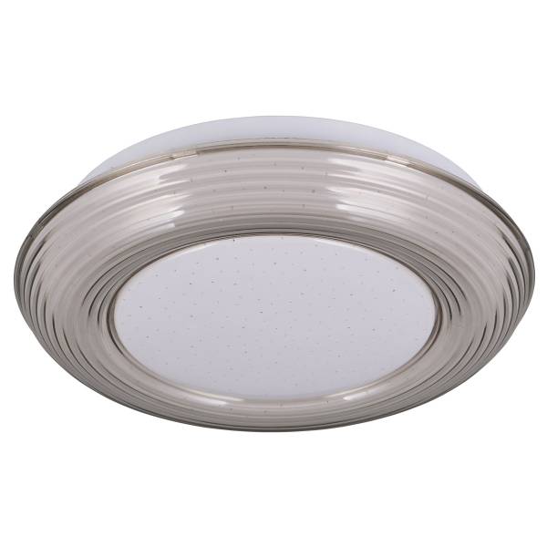 Deckenleuchte Daro Polycarbonat - 1-flammig - Durchmesser: 27 cm