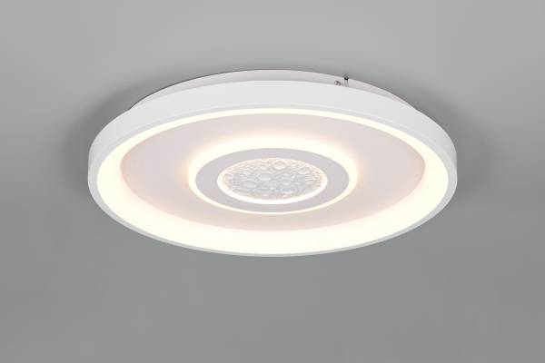 Deckenleuchte Nexalo Eisen / Polycarbonat - 1-flammig