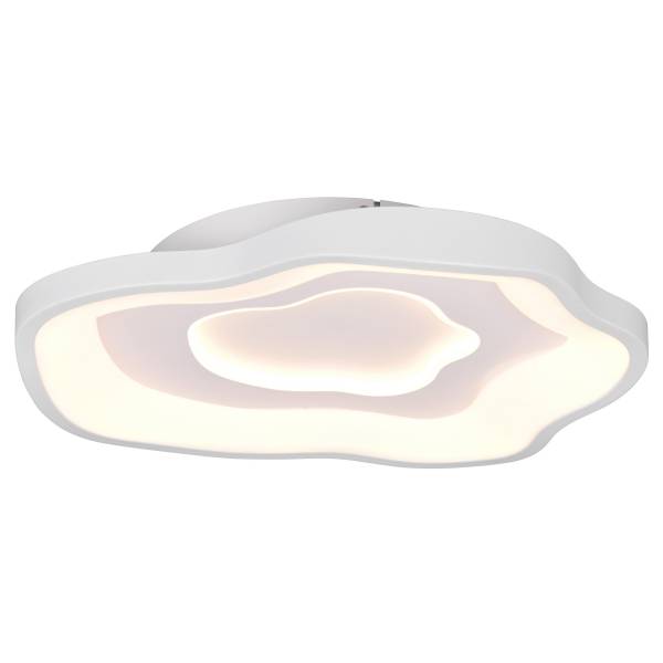 Deckenleuchte Nube Eisen / Polycarbonat - 1-flammig