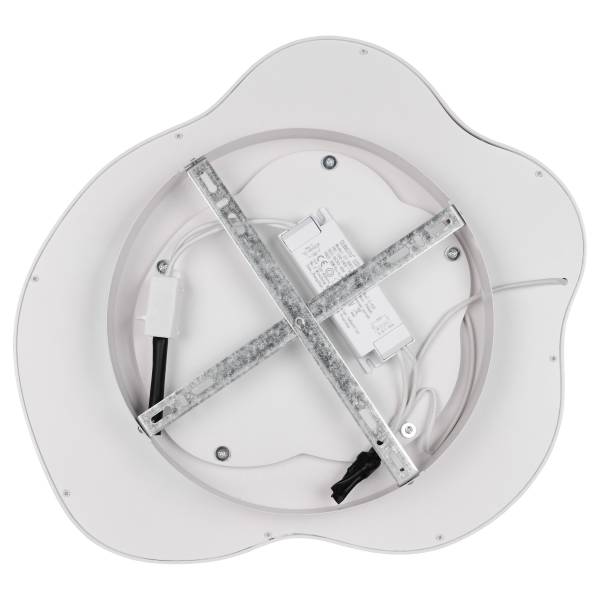 Deckenleuchte Nube Eisen / Polycarbonat - 1-flammig