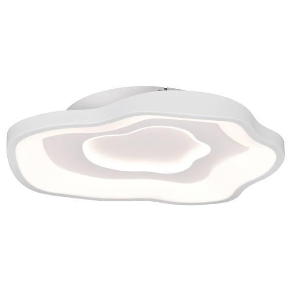 Deckenleuchte Nube Eisen / Polycarbonat - 1-flammig