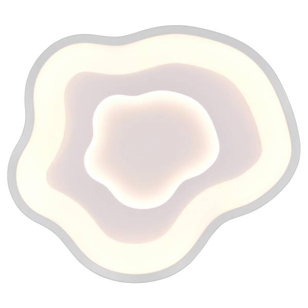 Deckenleuchte Nube Eisen / Polycarbonat - 1-flammig