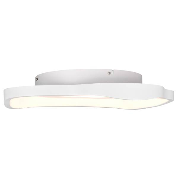 Deckenleuchte Nube Eisen / Polycarbonat - 1-flammig