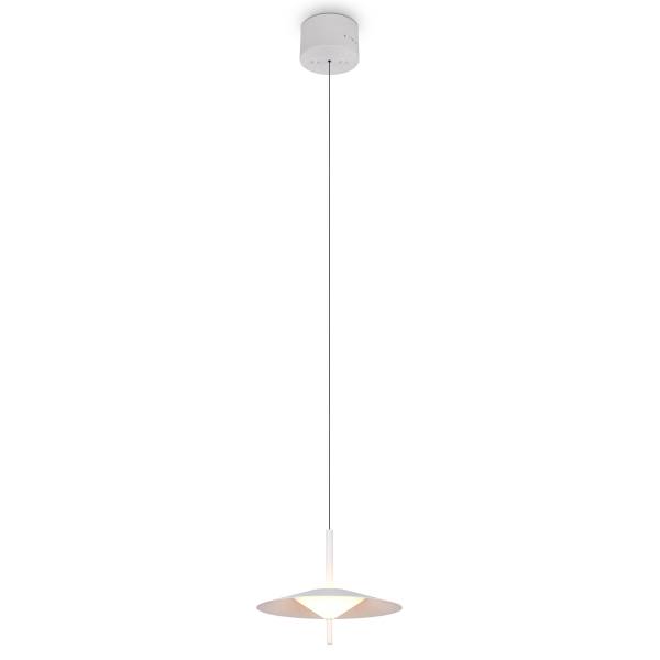 Suspension Amalo Type A Fer / Polycarbonate - Blanc - Nb d'ampoules : 1