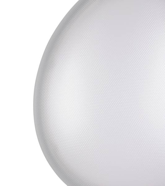 Deckenleuchte Ozera Typ D Polycarbonat - 1-flammig
