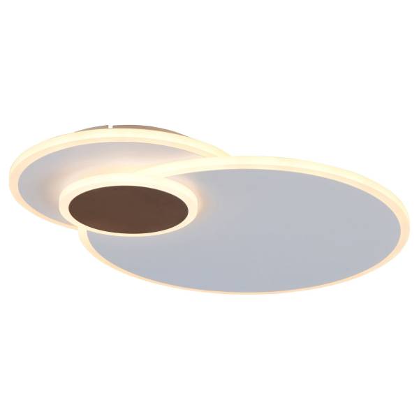 Deckenleuchte Serea Typ B Eisen / Polycarbonat - 1-flammig - Weiß