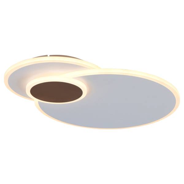 Deckenleuchte Serea Typ B Eisen / Polycarbonat - 1-flammig - Weiß