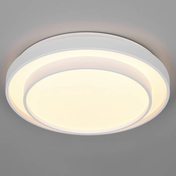Deckenleuchte Tenso Polycarbonat - 1-flammig - Weiß