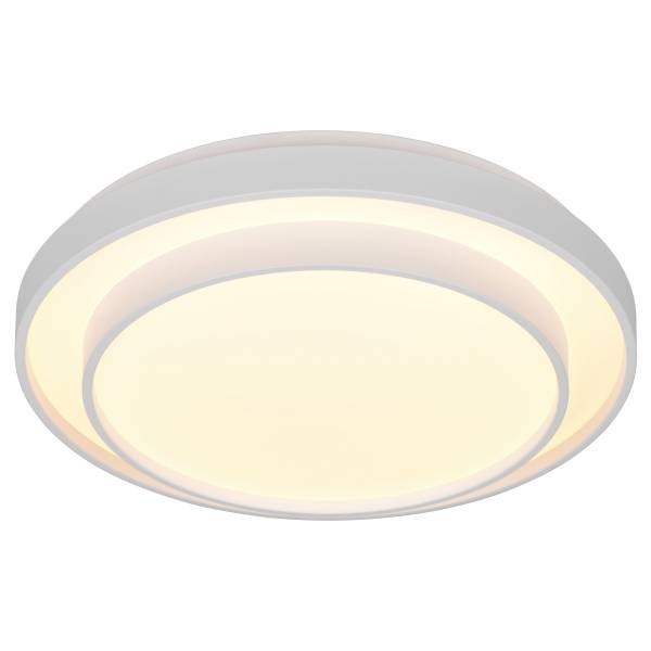 Deckenleuchte Tenso Polycarbonat - 1-flammig - Weiß