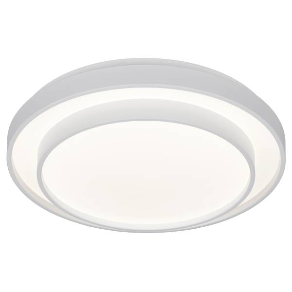 Deckenleuchte Tenso Polycarbonat - 1-flammig - Weiß