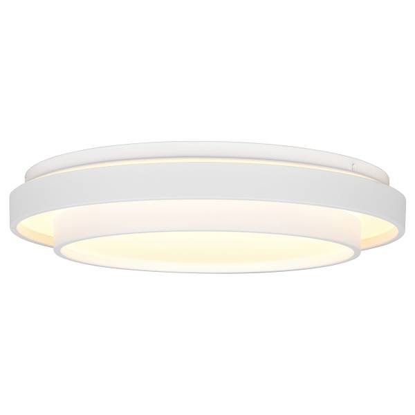 Deckenleuchte Tenso Polycarbonat - 1-flammig - Weiß