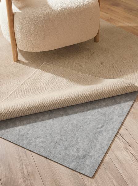 Teppichunterlage Grip Filz - Grau - 70 x 140 cm