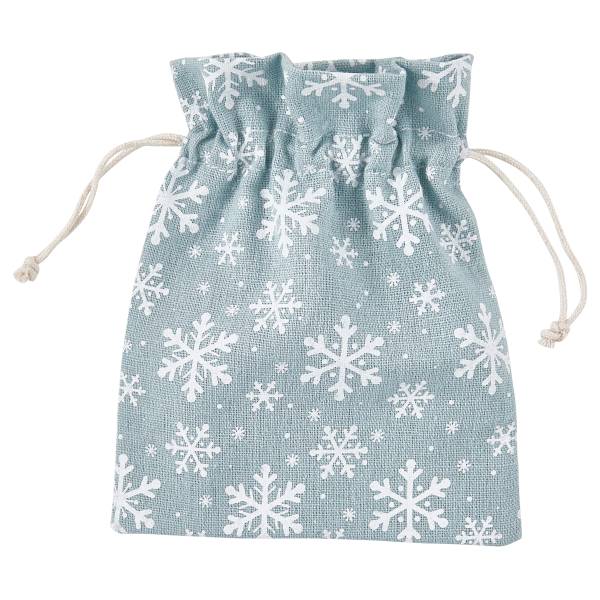 Geschenke-Säckchen PACK-A-BAG 6er-Set Baumwolle - Blau