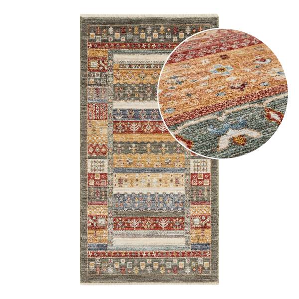 Kurzflorteppich Remo Typ A Polyester - Multicolor - 60 x 110 cm