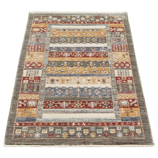 Kurzflorteppich Remo Typ A Polyester - Multicolor - 60 x 110 cm