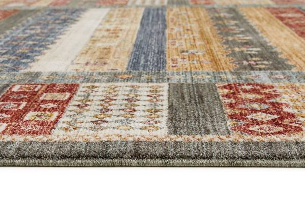 Kurzflorteppich Remo Typ A Polyester - Multicolor - 60 x 110 cm