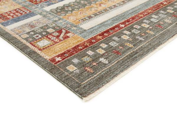 Kurzflorteppich Remo Typ A Polyester - Multicolor - 60 x 110 cm