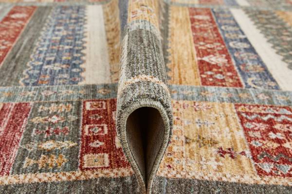 Kurzflorteppich Remo Typ A Polyester - Multicolor - 60 x 110 cm