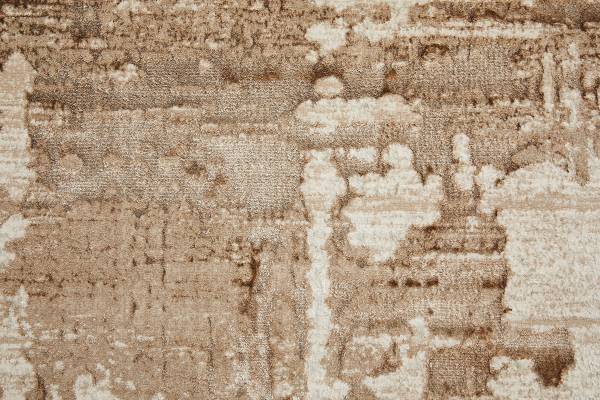 Kurzflorteppich Telde Polyester - Beige - 120 x 170 cm