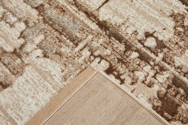 Kurzflorteppich Telde Polyester - Beige - 120 x 170 cm