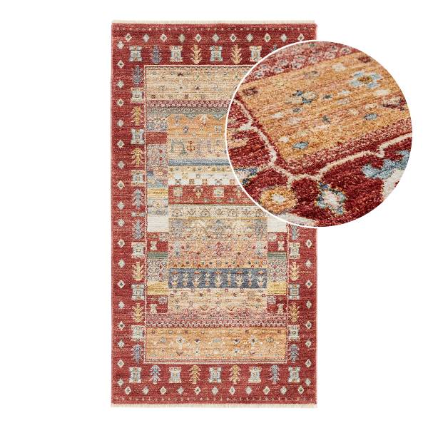 Kurzflorteppich Remo Typ B Polyester - Multicolor - 60 x 110 cm