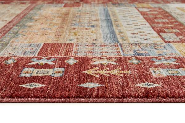 Kurzflorteppich Remo Typ B Polyester - Multicolor - 60 x 110 cm