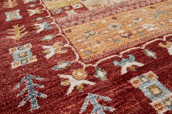 Kurzflorteppich Remo Typ B Polyester - Multicolor - 60 x 110 cm