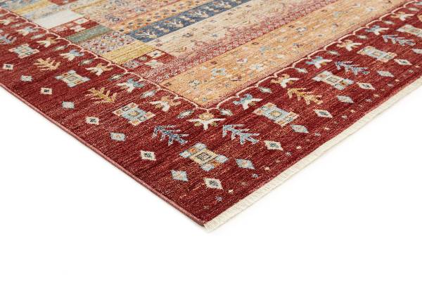 Kurzflorteppich Remo Typ B Polyester - Multicolor - 60 x 110 cm